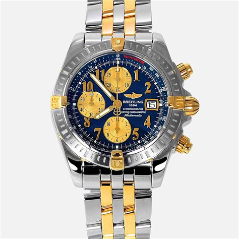 brand new breitling evolution men's watch|Breitling chronomat evolution anthracite.